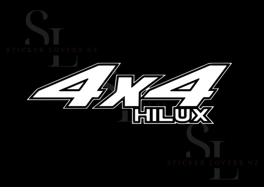HILUX 4x4 decal